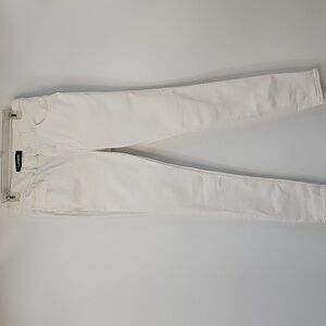 Express Creamy White Stretchy High Rise Jeans Sz:10R